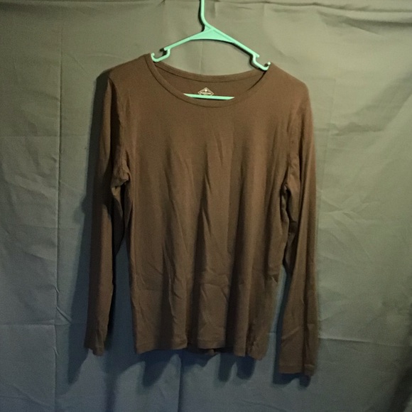 st john's bay women's long sleeve tee